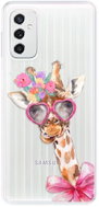 iSaprio Lady Giraffe for Samsung Galaxy M52 5G - Phone Cover