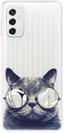 iSaprio Crazy Cat 01 for Samsung Galaxy M52 5G - Phone Cover