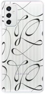 iSaprio Fancy pro black for Samsung Galaxy M52 5G - Phone Cover