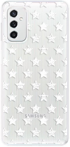 iSaprio Stars Pattern for white for Samsung Galaxy M52 5G - Phone Cover - Main image