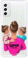iSaprio Super Mama for Two Girls for Samsung Galaxy M52 5G - Phone Cover