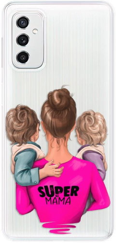 iSaprio Super Mama for Two Boys for Samsung Galaxy M52 5G - Phone Cover - Main image