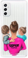 iSaprio Super Mama for Boy and Girl for Samsung Galaxy M52 5G - Phone Cover