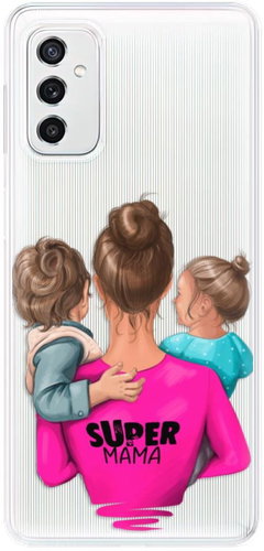 iSaprio Super Mama for Boy and Girl for Samsung Galaxy M52 5G - Phone Cover - Main image