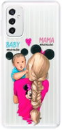 iSaprio Mama Mouse Blonde and Boy for Samsung Galaxy M52 5G - Phone Cover