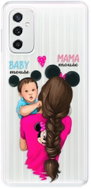 iSaprio Mama Mouse Brunette and Boy for Samsung Galaxy M52 5G - Phone Cover