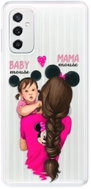 iSaprio Mama Mouse Brunette and Girl for Samsung Galaxy M52 5G - Phone Cover