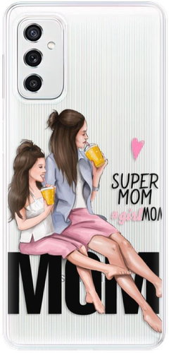 iSaprio Milk Shake for Brunette for Samsung Galaxy M52 5G - Phone Cover - Main image