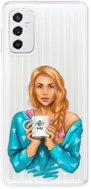 iSaprio Coffe Now for Redhead for Samsung Galaxy M52 5G - Phone Cover