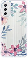 iSaprio Leaves and Flowers for Samsung Galaxy M52 5G - Phone Cover