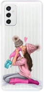 iSaprio Kissing Mom for Brunette and Girl for Samsung Galaxy M52 5G - Phone Cover