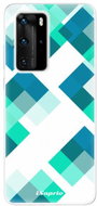 iSaprio Abstract Squares for Huawei P40 Pro - Phone Cover