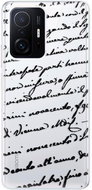 iSaprio Handwriting 01 pro black for Xiaomi 11T / 11T Pro - Phone Cover