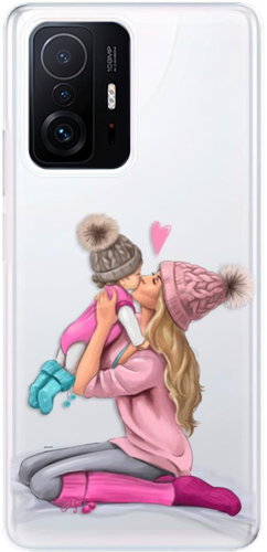 iSaprio Kissing Mom for Blond and Girl for Xiaomi 11T / 11T Pro - Phone Cover - Main image