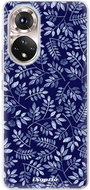 iSaprio Blue Leaves 05 for Honor 50 - Phone Cover