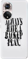 iSaprio Backup Plan for Honor 50 - Phone Cover
