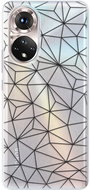 iSaprio Abstract Triangles 03 pro black for Honor 50 - Phone Cover