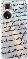 iSaprio Handwriting 01 pro black for Honor 50 - Phone Cover