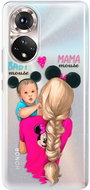 iSaprio Mama Mouse Blonde and Boy for Honor 50 - Phone Cover