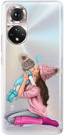 iSaprio Kissing Mom for Brunette and Boy for Honor 50 - Phone Cover