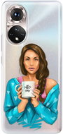 iSaprio Coffe Now for Brunette for Honor 50 - Phone Cover