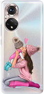 iSaprio Kissing Mom for Brunette and Girl for Honor 50 - Phone Cover
