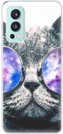 iSaprio Galaxy Cat for OnePlus Nord 2 5G - Phone Cover