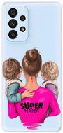 iSaprio Super Mama - Two Boys for Samsung Galaxy A33 5G - Phone Cover