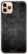 iSaprio Black Wood for iPhone 11 Pro Max - Phone Cover