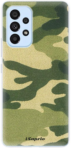 iSaprio Green Camuflage 01 for Samsung Galaxy A73 5G - Phone Cover - Main image