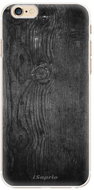 iSaprio Black Wood for iPhone 6/ 6S - Phone Cover