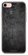 iSaprio Black Wood for iPhone 7/ 8/ SE 2020/ SE 2022 - Phone Cover