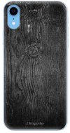 iSaprio Black Wood for iPhone Xr - Phone Cover