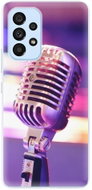 iSaprio Vintage Microphone for Samsung Galaxy A73 5G - Phone Cover
