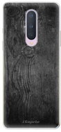 iSaprio Black Wood for OnePlus 8 - Phone Cover