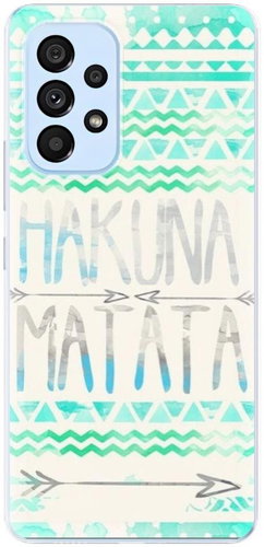 iSaprio Hakuna Matata Green for Samsung Galaxy A73 5G - Phone Cover - Main image