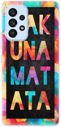 iSaprio Hakuna Matata 01 for Samsung Galaxy A73 5G Main image iSaprio Hakuna Matata 01 for Samsung Galaxy A73 5G - Phone Cover - Main image
