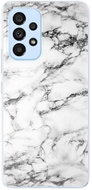iSaprio White Marble 01 for Samsung Galaxy A73 5G - Phone Cover
