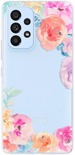 iSaprio Flower Brush for Samsung Galaxy A73 5G - Phone Cover - Main image