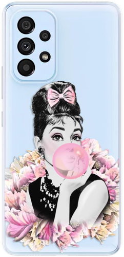 iSaprio Pink Bubble for Samsung Galaxy A73 5G Main image iSaprio Pink Bubble for Samsung Galaxy A73 5G - Phone Cover - Main image