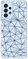 iSaprio Abstract Triangles 03 - black for Samsung Galaxy A73 5G - Phone Cover