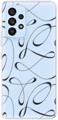 iSaprio Fancy - black for Samsung Galaxy A73 5G - Phone Cover - Main image