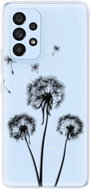 iSaprio Three Dandelions - black for Samsung Galaxy A73 5G - Phone Cover