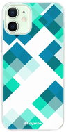 iSaprio Abstract Squares for iPhone 12 - Phone Cover