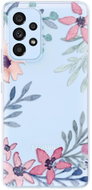 iSaprio Leaves and Flowers for Samsung Galaxy A73 5G - Phone Cover
