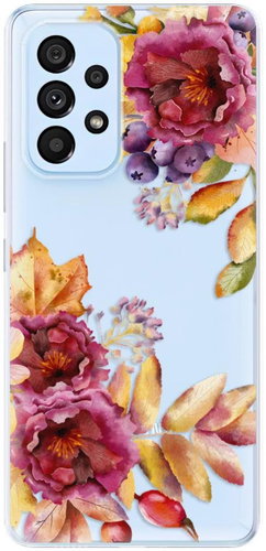 iSaprio Fall Flowers for Samsung Galaxy A73 5G - Phone Cover - Main image
