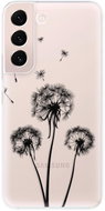 iSaprio Three Dandelions - black for Samsung Galaxy S22 5G - Phone Cover