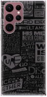iSaprio Text 01 for Samsung Galaxy S22 Ultra 5G - Phone Cover
