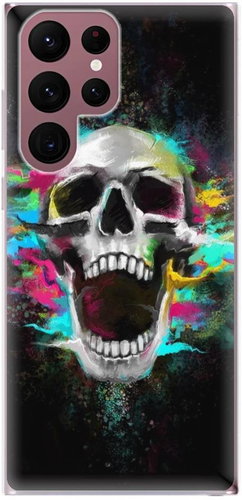 iSaprio Skull in Colors for Samsung Galaxy S22 Ultra 5G - Phone Cover - Main image