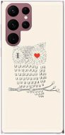 iSaprio I Love You 01 for Samsung Galaxy S22 Ultra 5G - Phone Cover